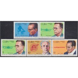 Cuba 1774/78 1974 50 Aniversario de la Orquesta Filarmónica de La Habana MH Cuba 1774/78 1974 50 Aniversario de la Orquesta Filarmónica de La Habana MH