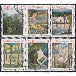 Cuba 2127/32 1979 Pintor Cubano Víctor Manuel su obra usados Cuba 2127/32 1979 Pintor Cubano Víctor Manuel su obra usados