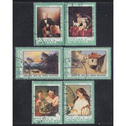 Cuba 1747/52 1974 Obras de Arte del Museo Nacional usados Cuba 1747/52 1974 Obras de Arte del Museo Nacional usados