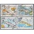 Cuba 1725/28 1973 Cartografía Cubana usados