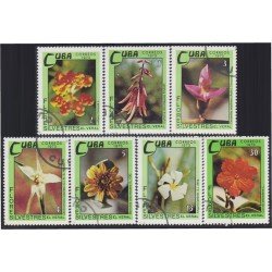 Cuba 1716/22 1973 Flores Silvestres Flowers usados Cuba 1716/22 1973 Flores Silvestres Flowers usados