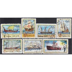 Cuba 1623/29 1972 Barcos Ships usados Cuba 1623/29 1972 Barcos Ships usados