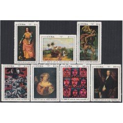 Cuba 1519/25 1971 Obras de Arte del Museo Nacional usados Cuba 1519/25 1971 Obras de Arte del Museo Nacional usados