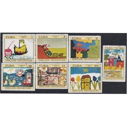 Cuba 1512/18 1971 Dibujos infantiles usados Cuba 1512/18 1971 Dibujos infantiles usados