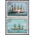 Cuba 1495/96 1971 Día del sello Barcos Ships usados