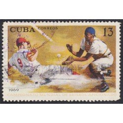 Cuba 1312 1969 Cuba Campeón de Béisbol aficionado usados Cuba 1312 1969 Cuba Campeón de Béisbol aficionado usados