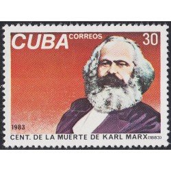 Cuba 2423 1983 Karl Marx MNH Cuba 2423 1983 Karl Marx MNH