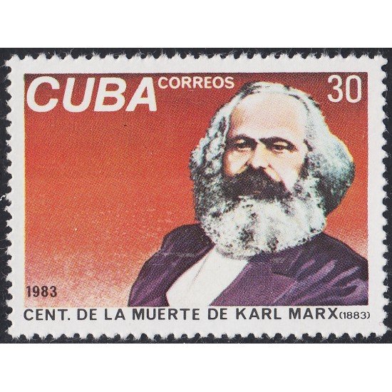 Cuba 2423 1983 Karl Marx MNH Cuba 2423 1983 Karl Marx MNH
