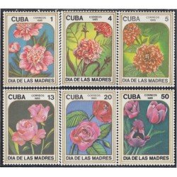 Cuba 2625/30 1985 Día de las madres flores flowers MH Cuba 2625/30 1985 Día de las madres flores flowers MH