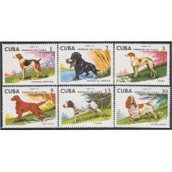 Cuba 1904/09 1976 Perros caza Dogs MH Cuba 1904/09 1976 Perros caza Dogs MH