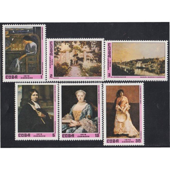 Cuba 1898/03 1976 Obras de Arte del Museo Nacional MH Cuba 1898/03 1976 Obras de Arte del Museo Nacional MH