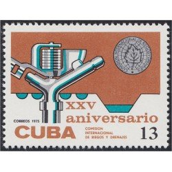 Cuba 1860 1975 XXV Aniversario Comisión Internacional de Riesgos y Drenajes MH Cuba 1860 1975 XXV Aniversario Comisión Internacional de Riesgos y Drenajes MH
