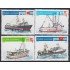 Cuba 2073/76 1978 Flota Pesquera de Cuba Barcos Boats MNH