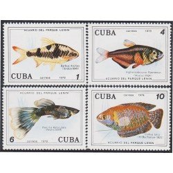 Cuba 2058/61 1978 Peces Fishes MNH Cuba 2058/61 1978 Peces Fishes MNH