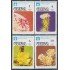 Cuba 2054/57 1978 Jardín Botánico Nacional Flores de Cactus MNH