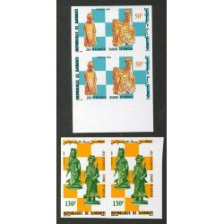 AJZ2 Djibouti Nº 541/2 pareja sin dentar 1981 Ajedrez MNH AJZ2 Djibouti Nº 541/2 pareja sin dentar 1981 Ajedrez MNH
