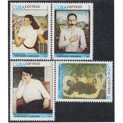 Cuba 2018/21 1977 Jorge Arche Pintor Cubano su obra MNH Cuba 2018/21 1977 Jorge Arche Pintor Cubano su obra MNH