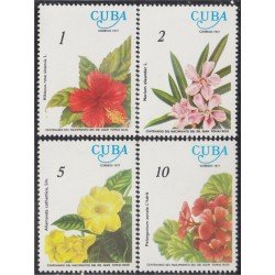 Cuba 2006/09 1977 Flores Flowers MNH Cuba 2006/09 1977 Flores Flowers MNH