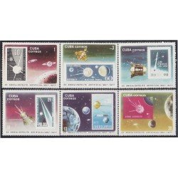 Cuba 1999/04 1977 XX Aniversario 1º Satélite Artificial MNH Cuba 1999/04 1977 XX Aniversario 1º Satélite Artificial MNH