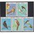 Cuba 1987/91 1977 Aves Endémicas Pájaros Birds MNH