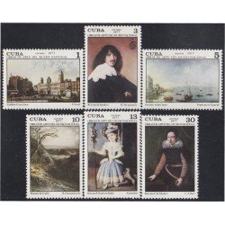 Cuba 1981/86 1977 Obras de Arte del Museo Nacional MNH Cuba 1981/86 1977 Obras de Arte del Museo Nacional MNH