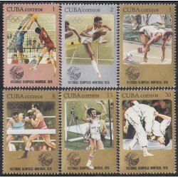 Cuba 1975/80 1976 Victorias Olímpicas Montreal MNH Cuba 1975/80 1976 Victorias Olímpicas Montreal MNH