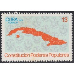 Cuba 1970 1976 Constitución poderes populares MNH Cuba 1970 1976 Constitución poderes populares MNH