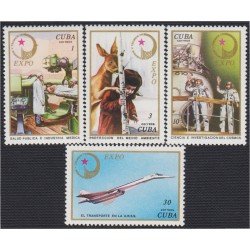 Cuba 1944/47 1976 Ciencia y Tecnología Expo URSS MNH Cuba 1944/47 1976 Ciencia y Tecnología Expo URSS MNH
