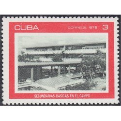 Cuba 1937 1976 Secundarias básicas en el campo MNH Cuba 1937 1976 Secundarias básicas en el campo MNH