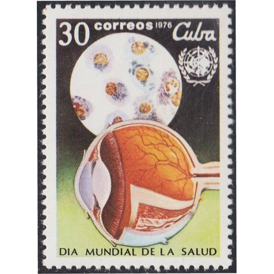 Cuba 1918 1976 Día Mundial de la Salud MNH Cuba 1918 1976 Día Mundial de la Salud MNH
