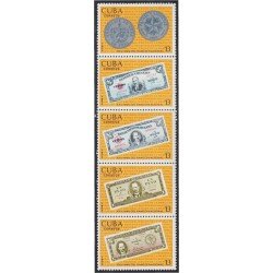 Cuba 1875/79 1975 XXV Aniversario de la Nacionalización de la Banca MNH Cuba 1875/79 1975 XXV Aniversario de la Nacionalización de la Banca MNH