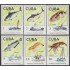 Cuba 1827/32 1975 Desarrollo Industria pesquera Peces Fishes Barco Boat MNH