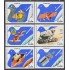 Cuba 2353/58 1982 Uso pacífico del espacio ultraterrestre satélites MNH