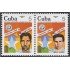 Cuba 2314/15 1981 Conrado Benitez y Manuel Ascunce Domenech MNH
