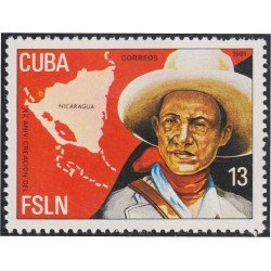 Cuba 2282 1981 XX Aniversario de la creción de la FSLN MNH Cuba 2282 1981 XX Aniversario de la creción de la FSLN MNH