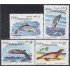 Cuba 2197/00 1980 Mamíferos marinos Foca Delfín Ballena MNH