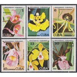 Cuba 2191/96 1980 Orquídeas Cubana Flores Flowers MNH Cuba 2191/96 1980 Orquídeas Cubana Flores Flowers MNH
