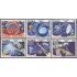 Cuba 2184/89 1980 Programa Intercosmos satélites MNH