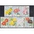 Cuba 2140/46 1979 Rosas Flores Flowers MNH