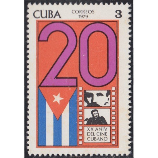 Cuba 2109 1979 XX Aniversario del Cine Cubano MNH Cuba 2109 1979 XX Aniversario del Cine Cubano MNH