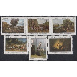 Cuba 2099/04 1979 Obras de Arte del Museo Nacional MNH Cuba 2099/04 1979 Obras de Arte del Museo Nacional MNH