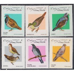 Cuba 2093/98 1979 Palomas silvestres birds MNH Cuba 2093/98 1979 Palomas silvestres birds MNH