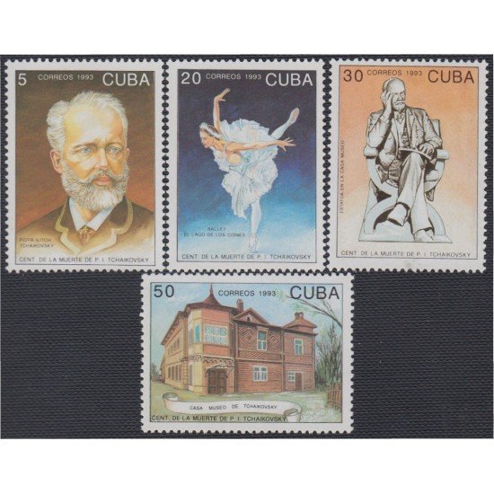 /32 1993 Centenario de la muerte Tchaikovsky MNH /32 1993 Centenario de la muerte Tchaikovsky MNH