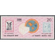 Cuba 2609 1985 XIII Congreso de la UPAE MNH