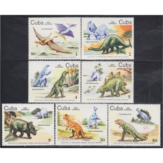 Cuba 2602/08 1985 Valle de la Historia Parque Nacional Baconao MNH Cuba 2602/08 1985 Valle de la Historia Parque Nacional Baconao MNH