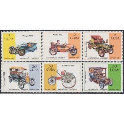 Cuba 2586/91 1984 Automóviles antiguos MNH Cuba 2586/91 1984 Automóviles antiguos MNH