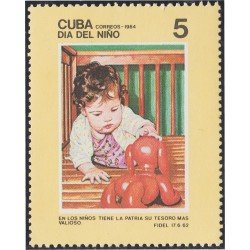 Cuba 2558 1984 Día del niño MNH Cuba 2558 1984 Día del niño MNH