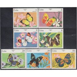 Cuba 2515/21 1984 Mariposas Butterflies MNH Cuba 2515/21 1984 Mariposas Butterflies MNH