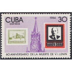 Cuba 2513 1984 60º Aniversario de la muerte de Lenín MNH Cuba 2513 1984 60º Aniversario de la muerte de Lenín MNH