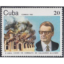 Cuba 2449 1983 Salvador Allende MNH Cuba 2449 1983 Salvador Allende MNH